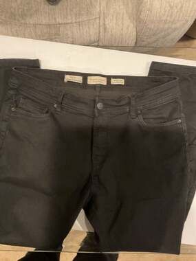 Scott James Slim Fit W34/L30 Black Denim Jeans